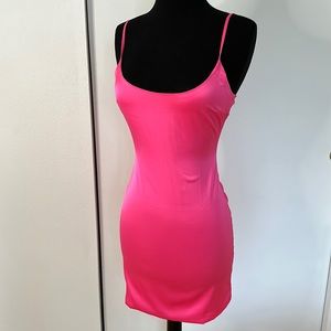 Oh Polly Pink Mini-Dress BodyCon